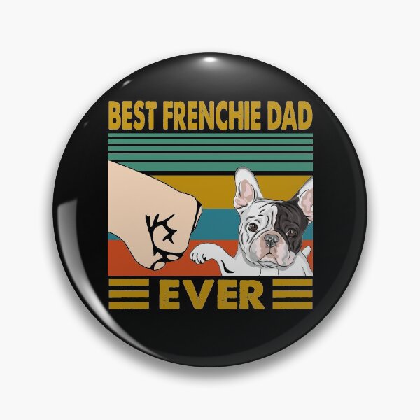 Item preview, Best Frenchie Dad Ever Funny French Bulldog Frenchie Dog  designed and sold by honeyandcotton.
