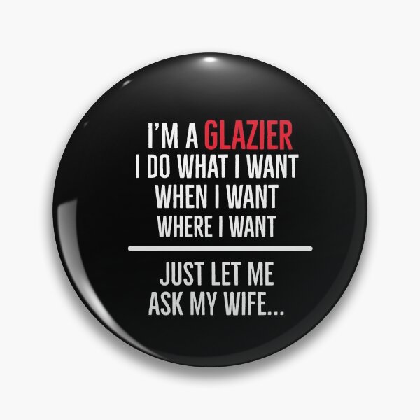 Item preview, Glazier Husband Funny Gift designed and sold by AwesomeWorld1.