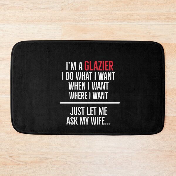 Item preview, Glazier Husband Funny Gift designed and sold by AwesomeWorld1.