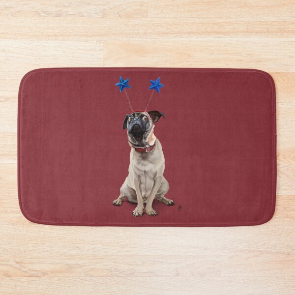 Item preview, A Pug's Life (Colour) designed and sold by rob art | illustration.