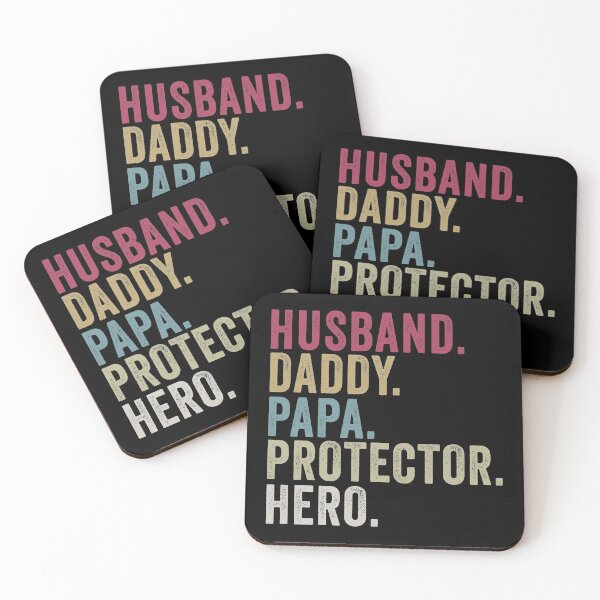 Item preview, Husband Daddy Papa Protector Hero Grandfather Father's Day designed and sold by honeyandcotton.