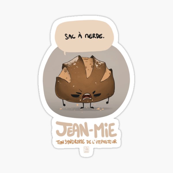 Jean Mie | Sac à merde Sticker