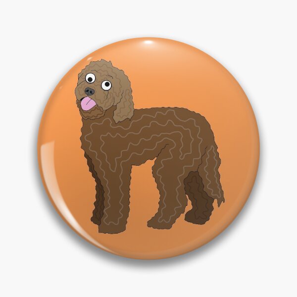 Artikelvorschau, Braunes Labradoodle / Cockapoo entworfen und verkauft von CaitlinsPetDrawings.