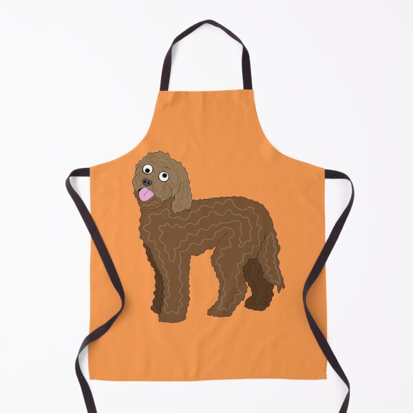 Item preview, Brown Labradoodle / Cockapoo designed and sold by CaitlinsPetDrawings.