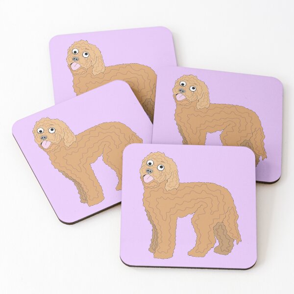 Item preview, Copper Labradoodle / Cockapoo designed and sold by CaitlinsPetDrawings.