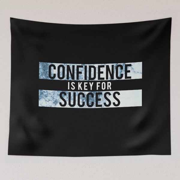 Item preview, Confidence Is Key For Success in Marble Blue  designed and sold by ckz19.