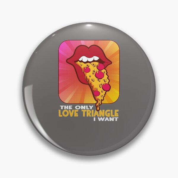 Item preview, Pizza | The only love triangle I want designed and sold by FalkDania.