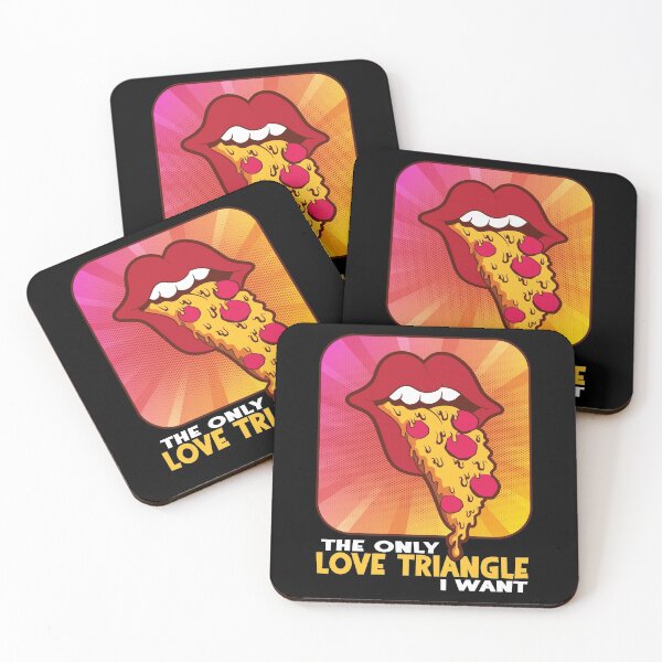 Item preview, Pizza | The only love triangle I want designed and sold by FalkDania.