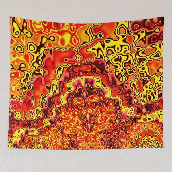 Item preview, Fire Spores  designed and sold by TrippyFacemasks.