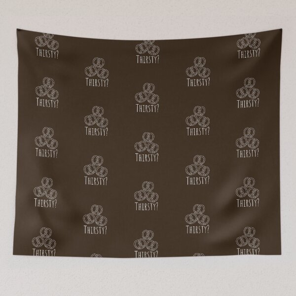 Item preview, These Pretzels Are Making Me Thirsty - Funny TV Show Quote designed and sold by DesignByLeo.