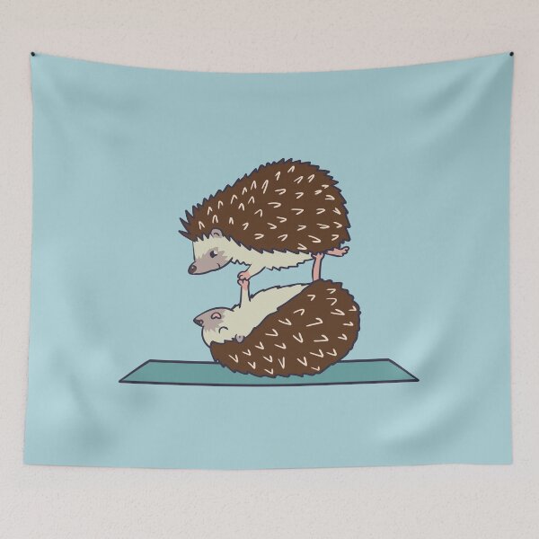 Item preview, Acroyoga Hedgehog designed and sold by Huebucket.