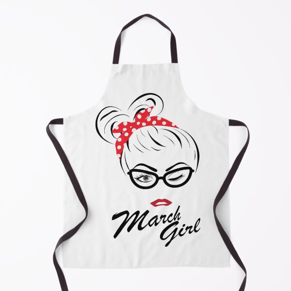 Item preview, Womens March Girl Wink Eye Woman Face Was Born In March designed and sold by ImBAEBAE7shop.