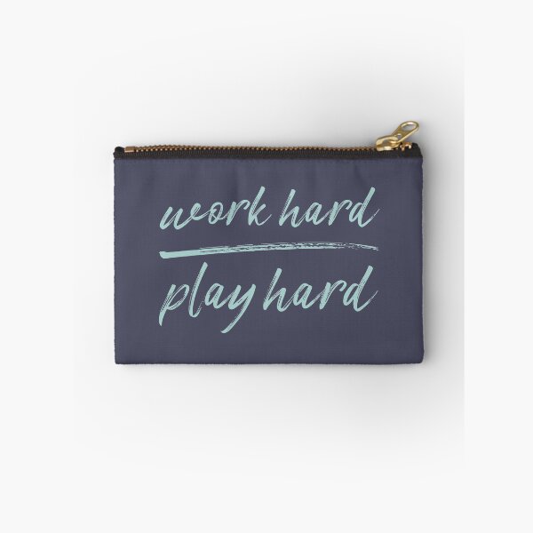 Item preview, Work Hard, Play Hard designed and sold by SharksOnShore.