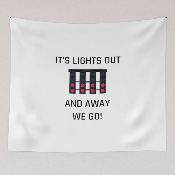 Item preview, Motor Race Start Lights Racestart Slogan Racing designed and sold by CreatDifference.