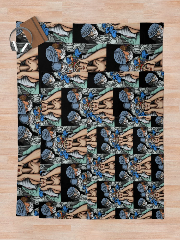 Thumbnail 5 of 6, Throw Blanket, Vices designed and sold by Rabbitfool.