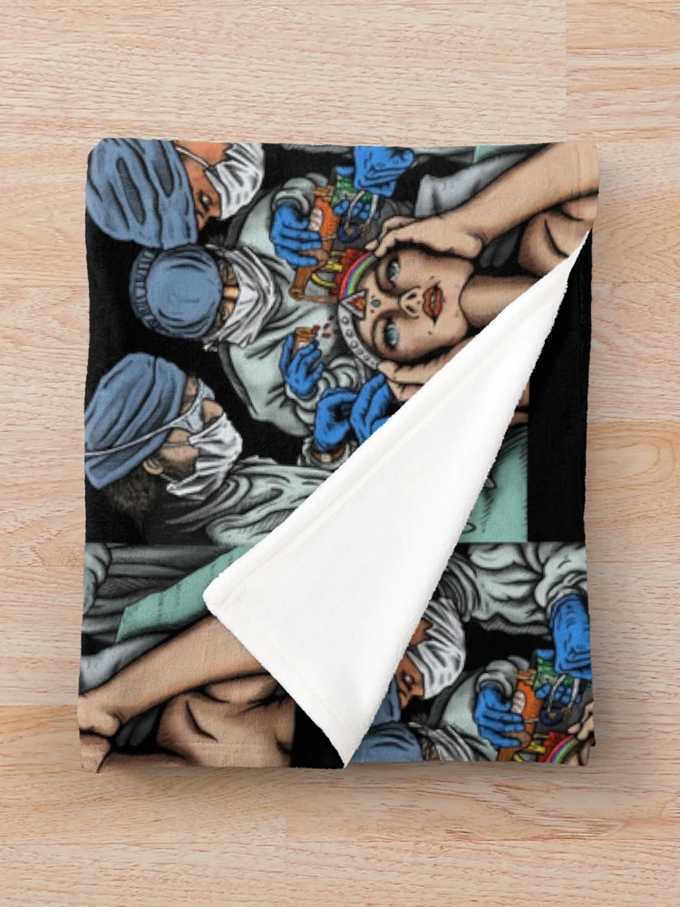 Thumbnail 3 of 6, Throw Blanket, Vices designed and sold by Rabbitfool.