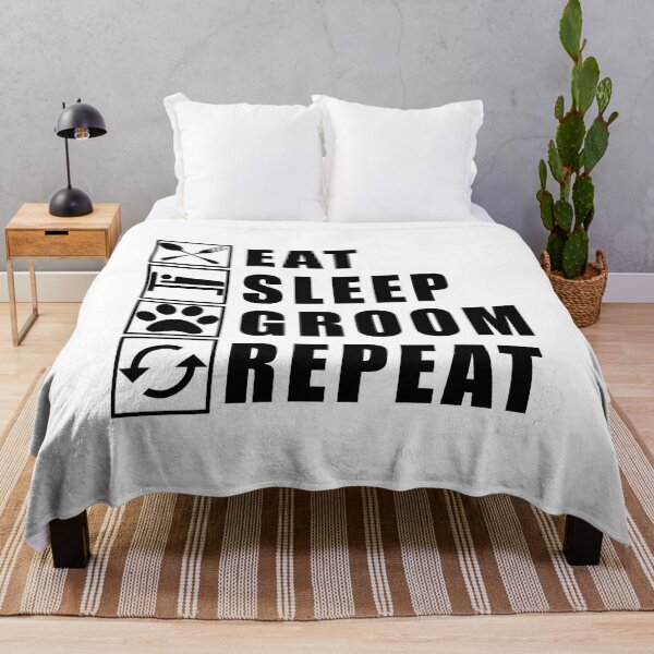 Item preview, Eat Sleep Groom Repeat designed and sold by Adel Qasem.