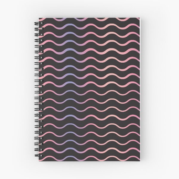 Item preview, Geometric Black Blue And Pink Wave Pattern - Geometric Colorful Psychedelic Ripple Pattern designed and sold by mewsis.