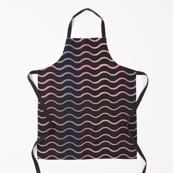Item preview, Geometric Black Blue And Pink Wave Pattern - Geometric Colorful Psychedelic Ripple Pattern designed and sold by mewsis.