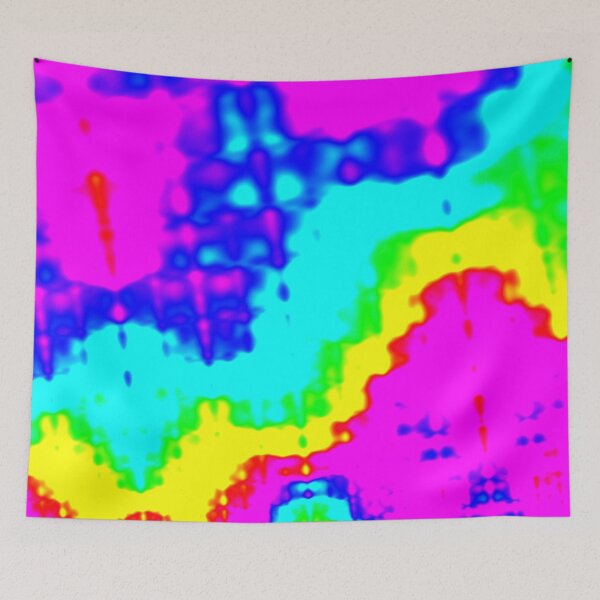 Item preview, Wavy Spores  designed and sold by TrippyFacemasks.