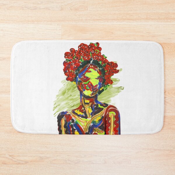 Item preview, Woman with crown of roses painting art designed and sold by AznavourByKarin.