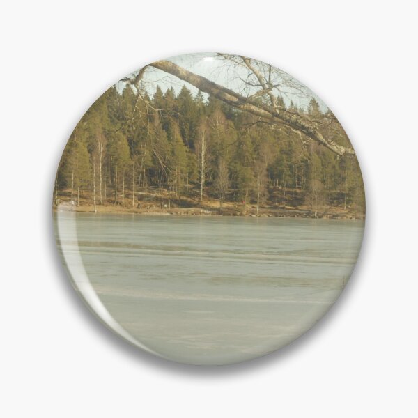 Item preview, Lake landscape with tree vintage filter designed and sold by -Ovis.