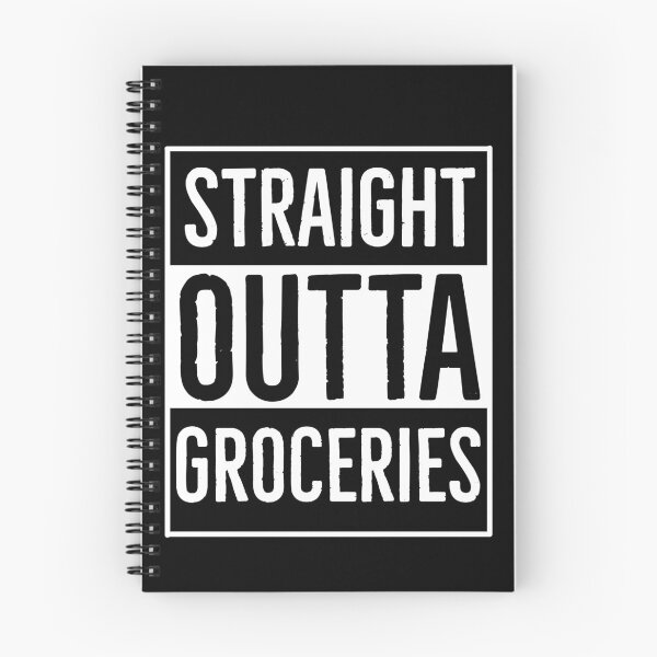 Item preview, Straight Outta Groceries designed and sold by AwesomeWorld1.