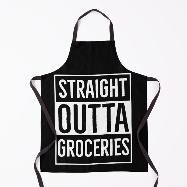 Item preview, Straight Outta Groceries designed and sold by AwesomeWorld1.