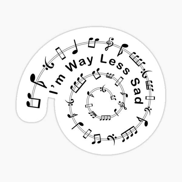 Ajr Way Less Sad Sticker For Sale By Jemmey1101 Redbubble