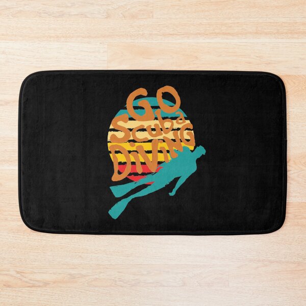 Item preview, Go Scuba Diving Vintage Look  designed and sold by OMCreative.