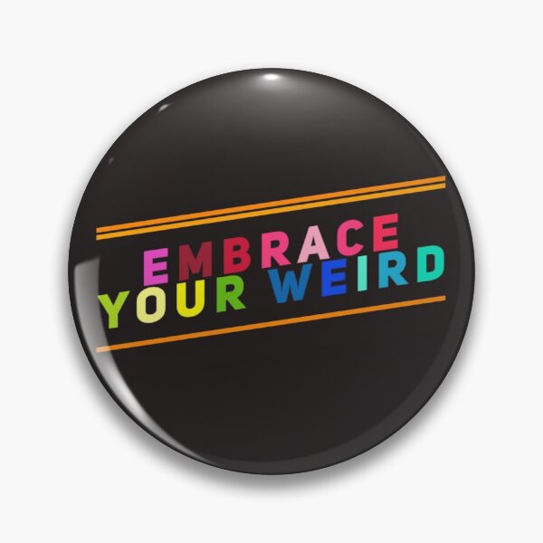 Item preview, embrace  your weird designed and sold by redstitchlab.