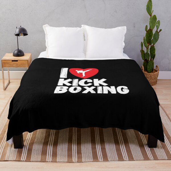 Item preview, I love kickboxing motive martial arts fight designed and sold by Bearded-Viking.