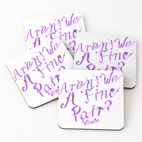 Item preview, “Aren’t We A Fine Pair?” - WandaVision  designed and sold by SierasART.