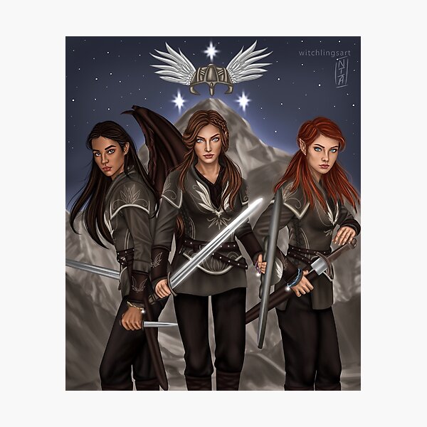 a court of silver flames , valkyrie Photographic Print