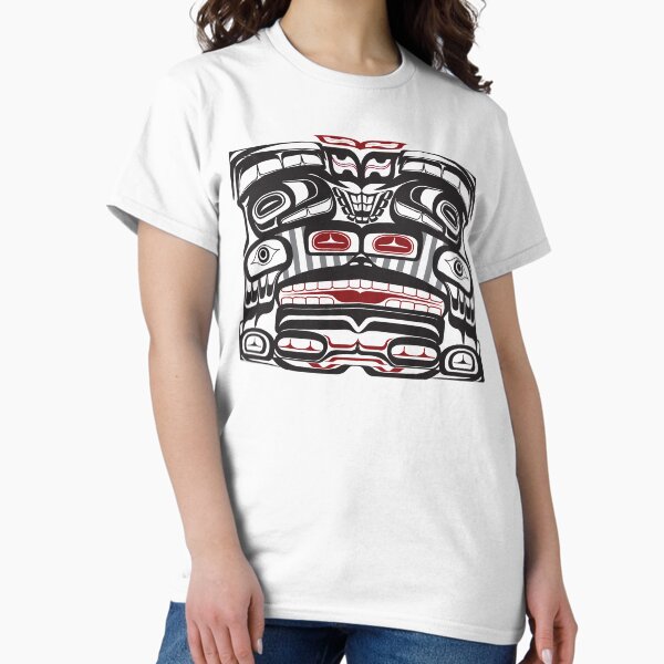 Item preview, Thunderbird Bear Orca Totem Pole, coastal Salish Haida pacific north west formline design native american designed and sold by cascadiadesigns.