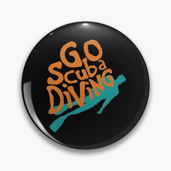 Item preview, Go Scuba Diving Vintage Look  designed and sold by OMCreative.