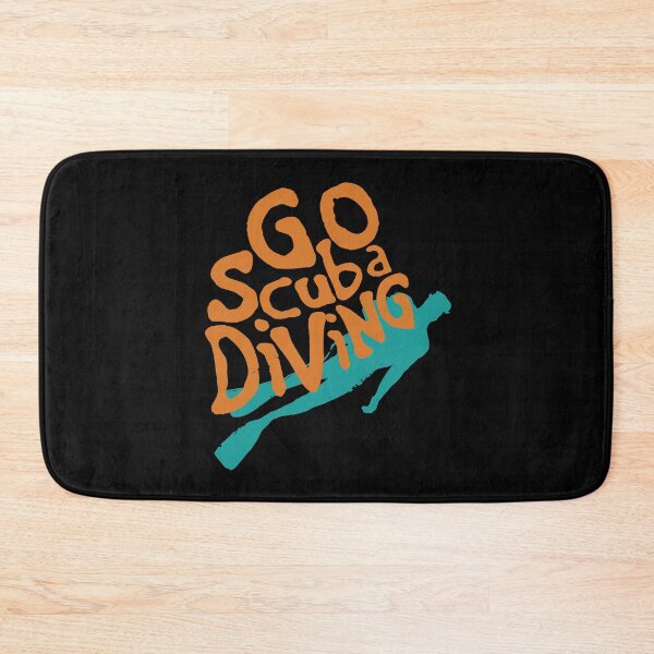Item preview, Go Scuba Diving Vintage Look  designed and sold by OMCreative.