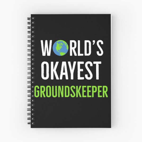 Item preview, Worlds Okayest Groundskeeper designed and sold by AwesomeWorld1.