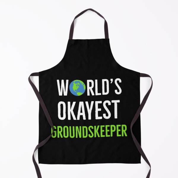 Item preview, Worlds Okayest Groundskeeper designed and sold by AwesomeWorld1.