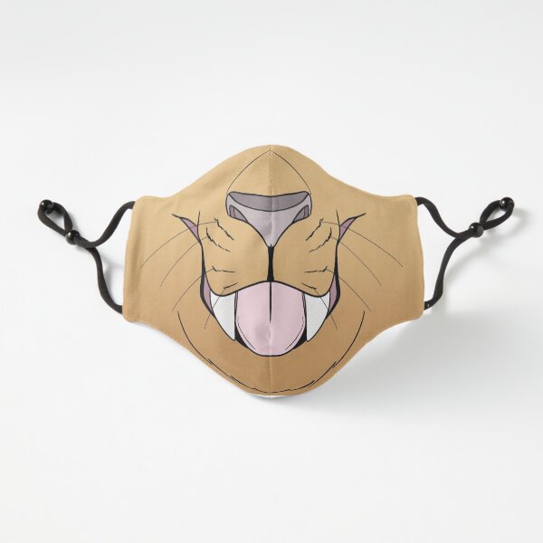 Cougar Face Mask Fitted 3-Layer