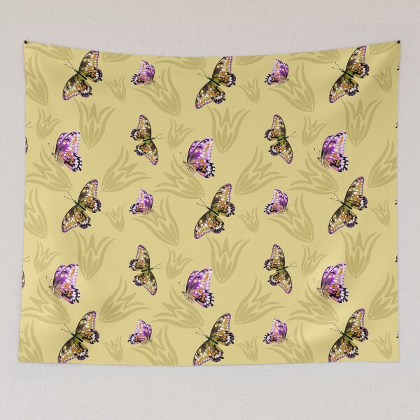 Item preview, Seamless floral pattern with butterflies. designed and sold by Natalya Alexandrou.