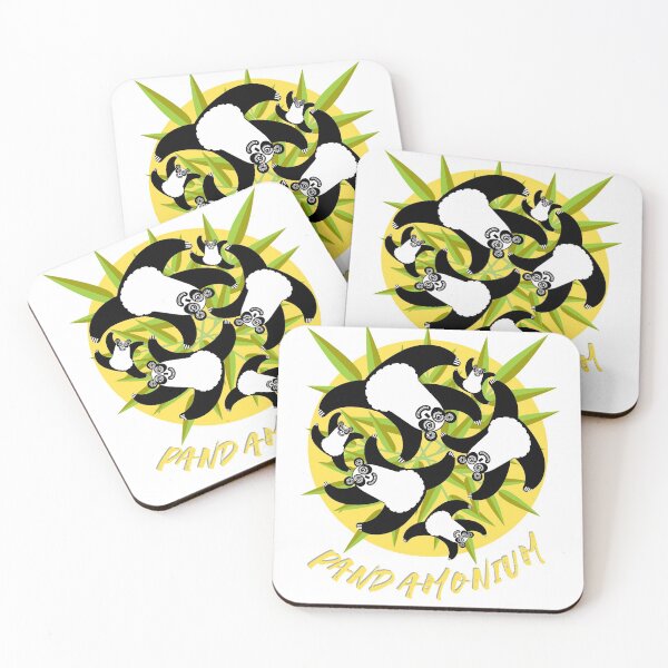 Item preview, Pandamonium | Crazy Pandas in a Bamboo Grove designed and sold by Tony  Pinchuck.