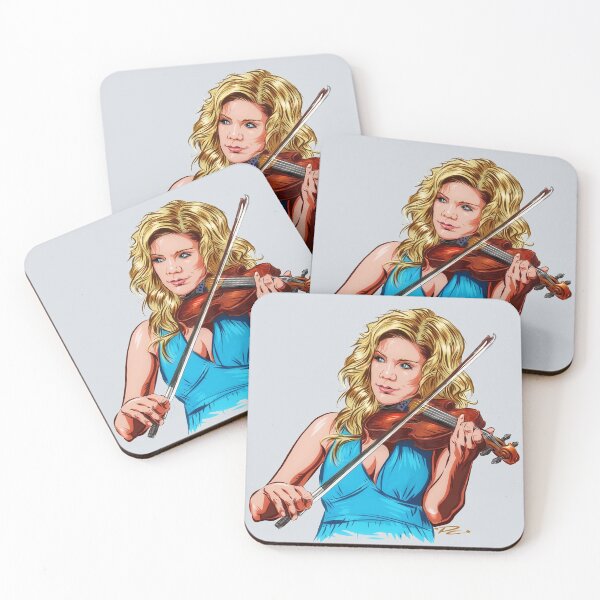 Item preview, Alison Krauss - An illustration by Paul Cemmick designed and sold by TIGERDAVER.