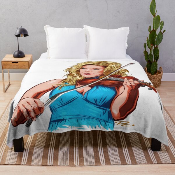 Item preview, Alison Krauss - An illustration by Paul Cemmick designed and sold by TIGERDAVER.