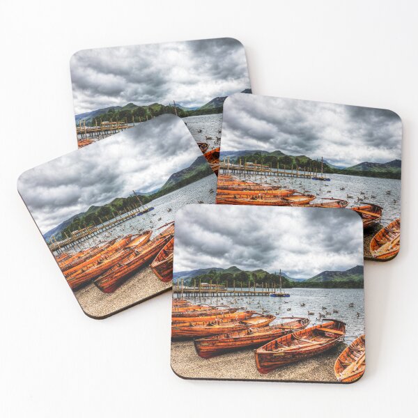 Item preview, Derwentwater Rowing Boats Before The Storm designed and sold by Paul Thompson Photography.