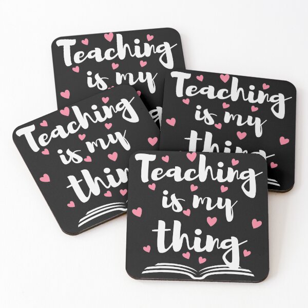 Item preview, Teaching is my thing, teacher squad designed and sold by hoangthedoodler.
