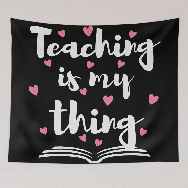 Item preview, Teaching is my thing, teacher squad designed and sold by hoangthedoodler.