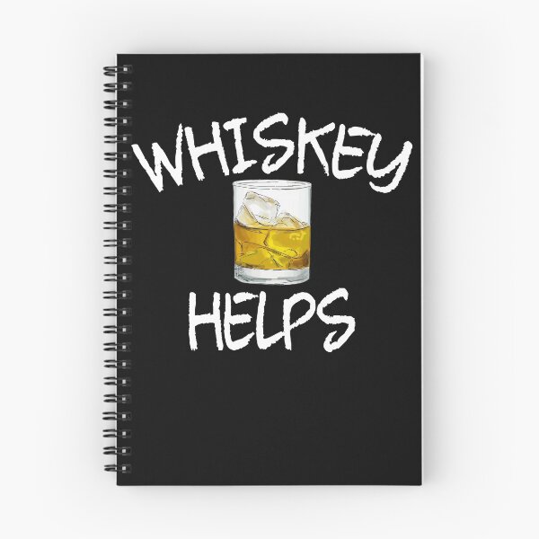 Item preview, Whiskey Helps Funny Whiskey Lover designed and sold by pearlindustries.