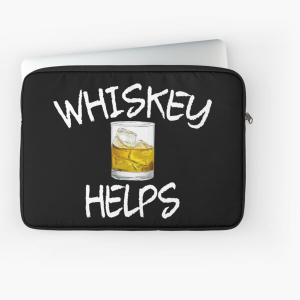 Item preview, Whiskey Helps Funny Whiskey Lover designed and sold by pearlindustries.