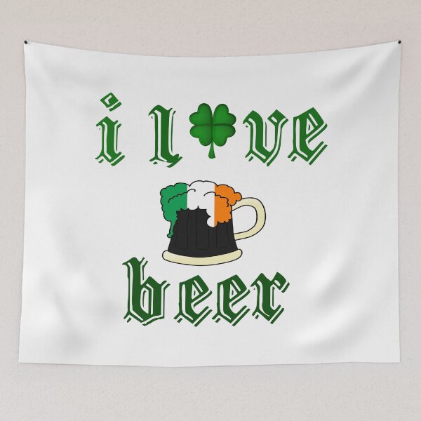 Item preview, I LOVE BEER. designed and sold by leicha.